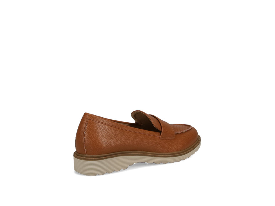 Tan loafer