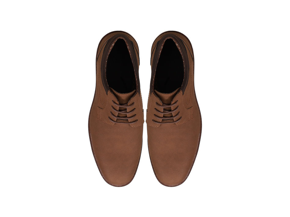 Mens brown Oxford shoe