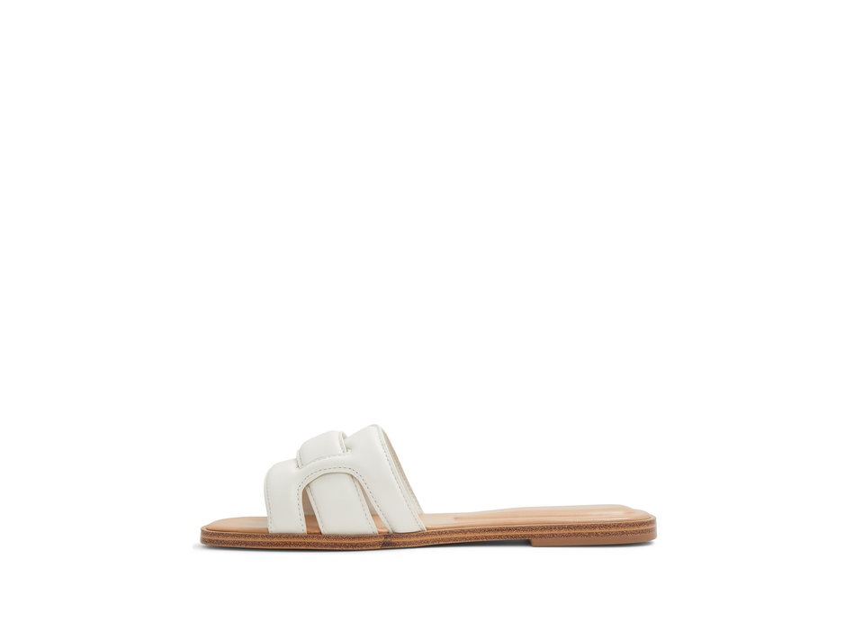 White leather sandal ELENAA