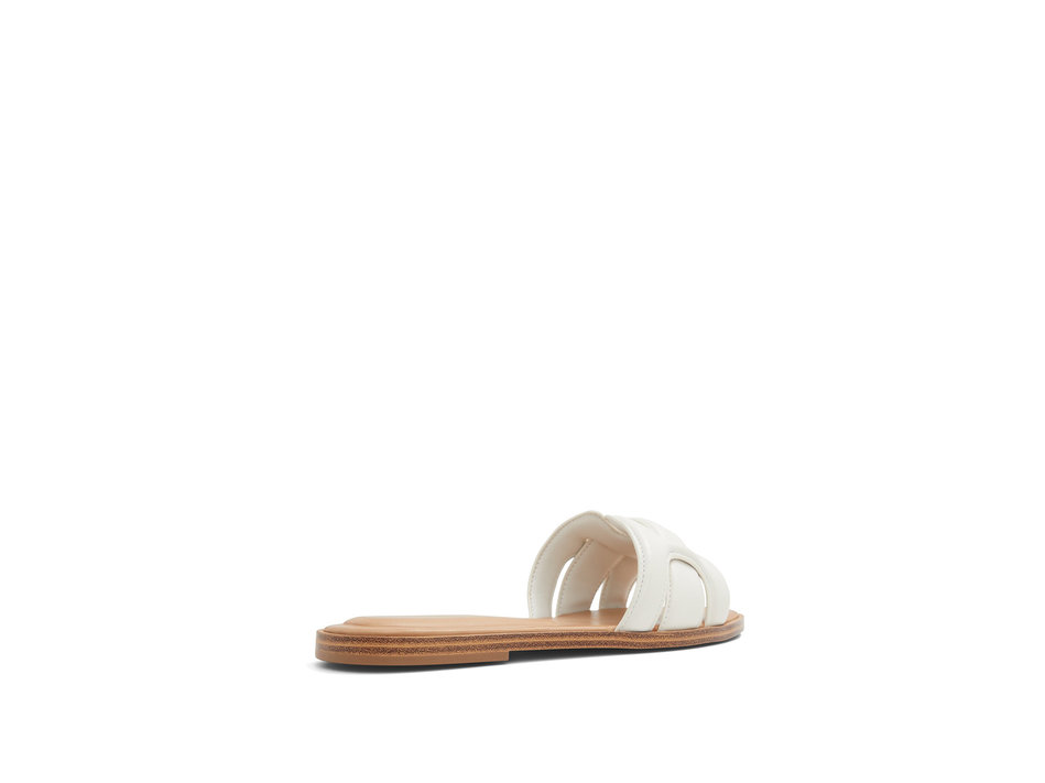 White leather sandal ELENAA