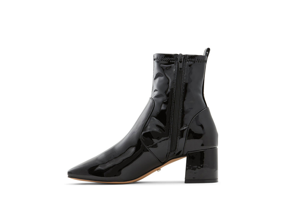 Black patent bootie IBIRASWEN