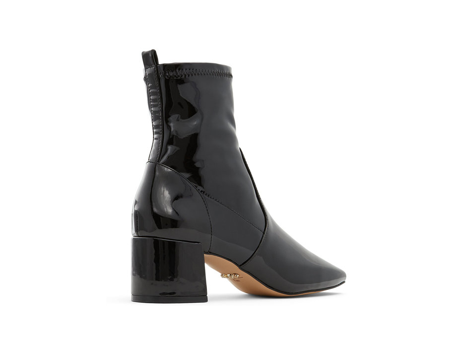 Black patent bootie IBIRASWEN