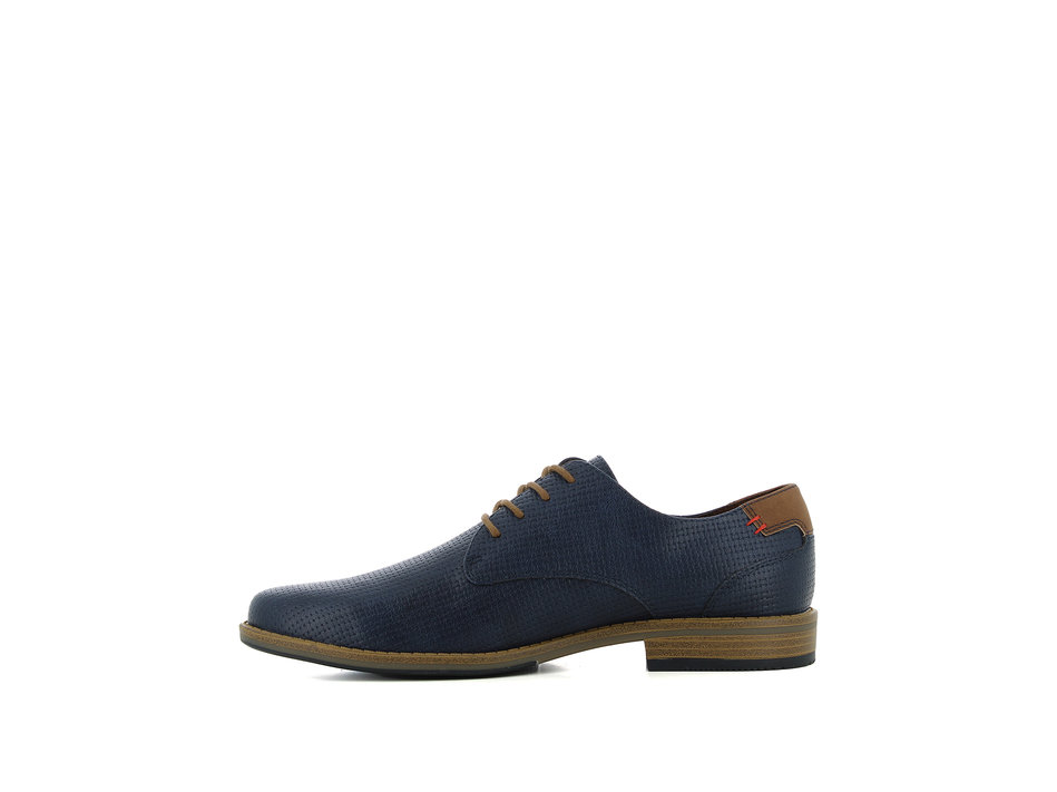 Mens blue Oxford shoe