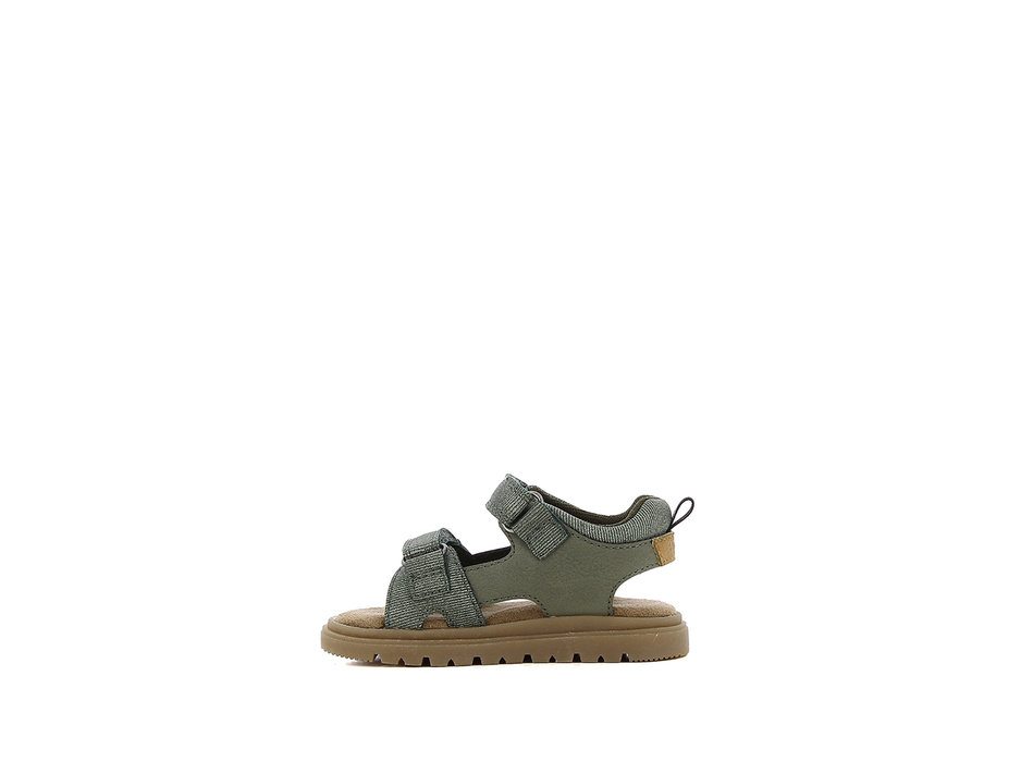 Kids khaki green sandal