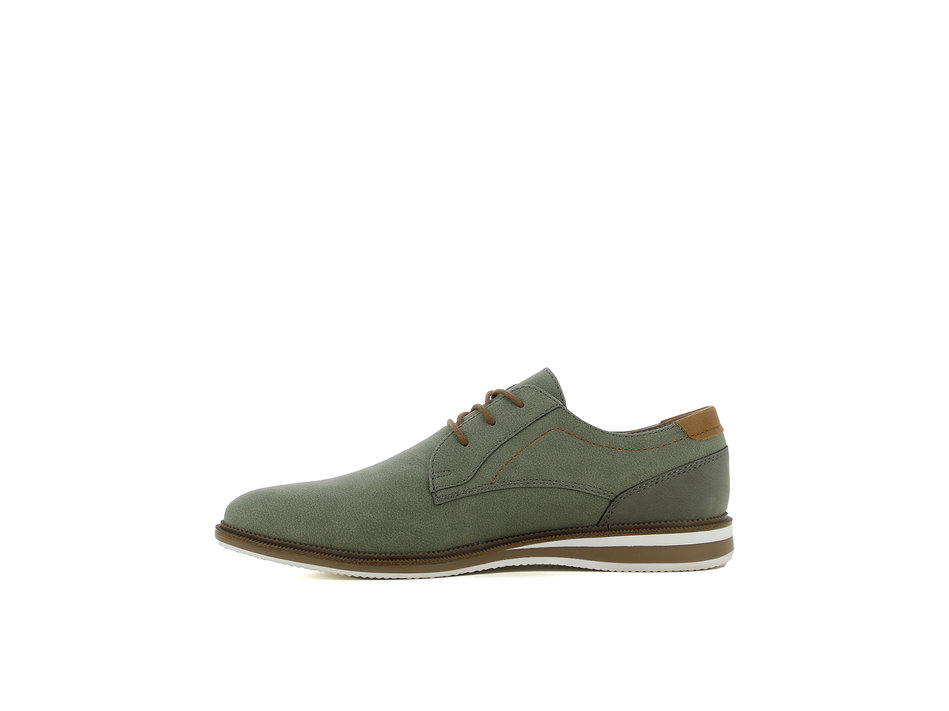 Mens khaki green shoe