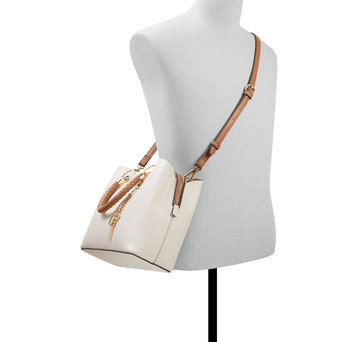 White handbag LOTHYCAN