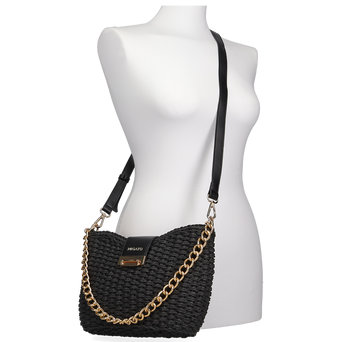 Black shoulder bag