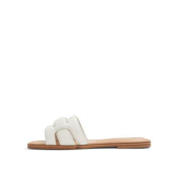 White leather sandal ELENAA