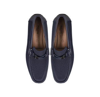 Men''s navy blue loafer