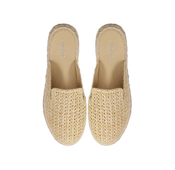 Beige slip-on espadrille