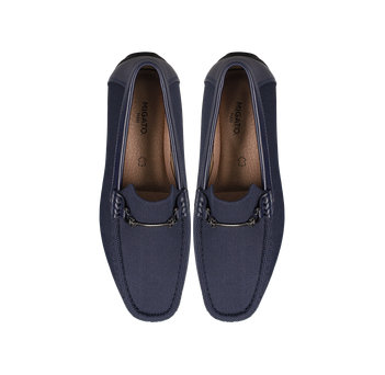 Mens navy blue loafer