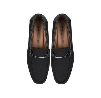 Mens black loafer